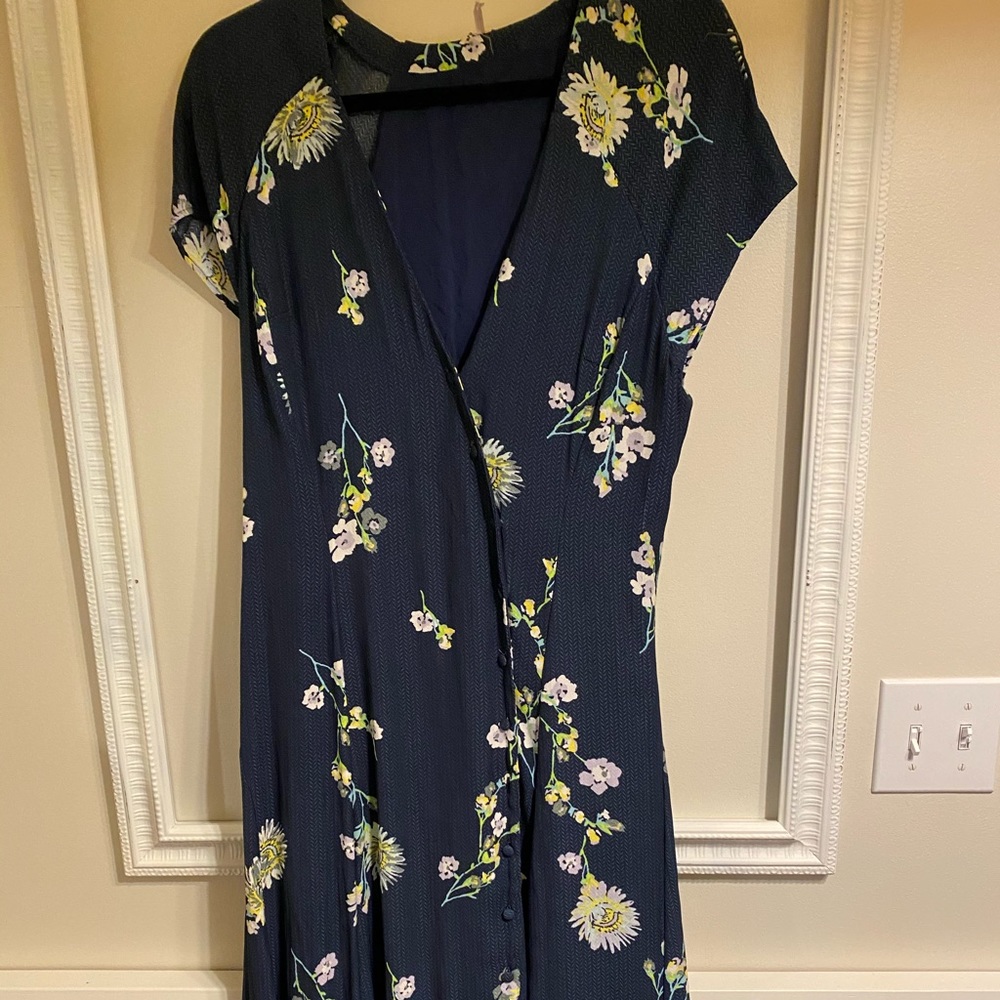 Free people blue floral dress